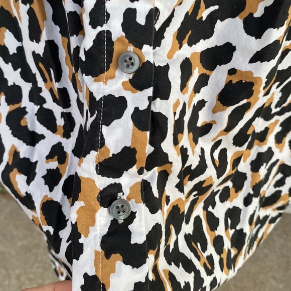 J Crew cheetah print midi dress - Picture 7 of 7